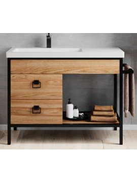 Kontesa DILA 100 MDF donji deo - Hazar/Crno 84140